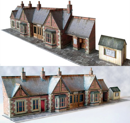 7mm scale station - station, kit