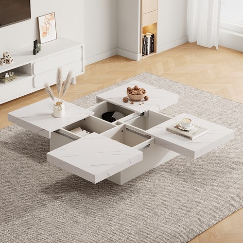 Modern square coffee table - modern,