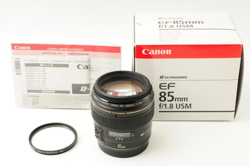 Mint box canon - canon, 85mm