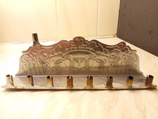 Holiday season, aluminium Hanukkah Candle holder
