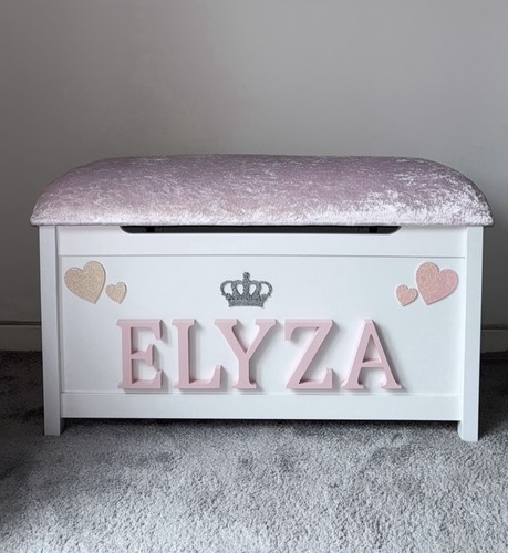 Personalised toy box - box,