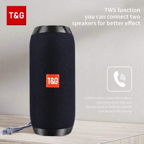 Bluetooth speaker tg117 - t&g,