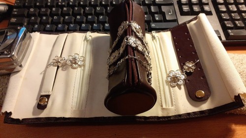 Jewellery roll wrap - jewellery,