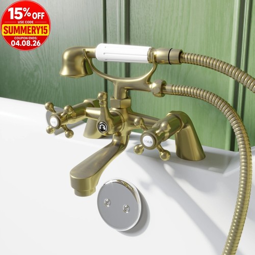 Oxford bath shower mixer - bath,