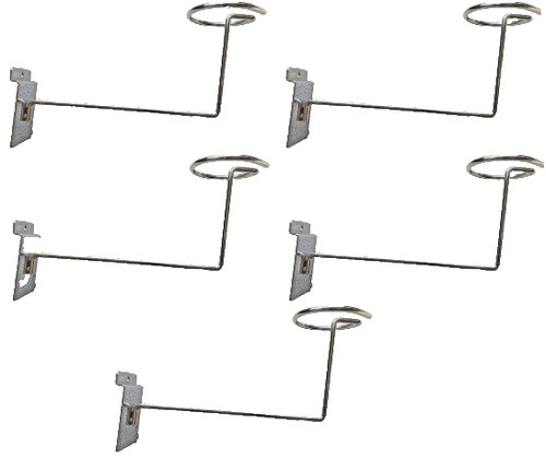 Slat wall mounted hook - 5,