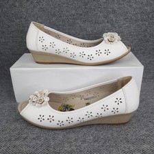 Pavers Womens Shoes UK 8 Beige