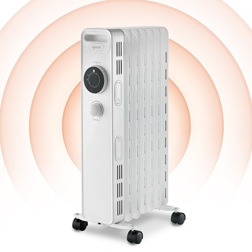 Oil filled radiator heater - filled,