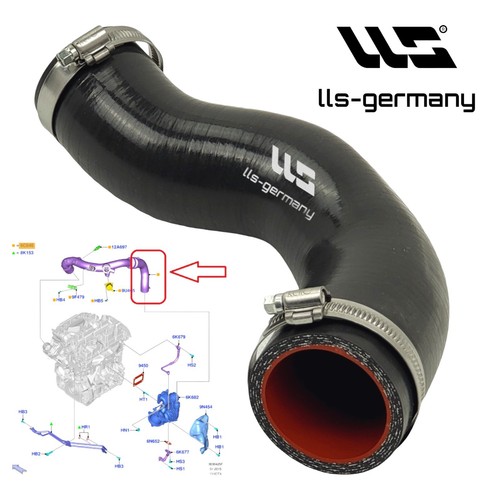 Turbo hose charge air - , for