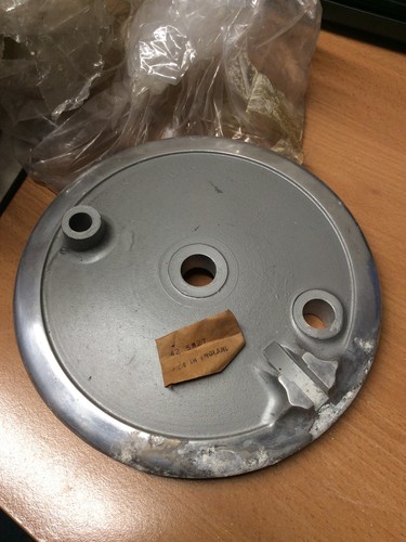 Bsa brake plate 5827 - brake, 42-5827