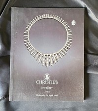 Christie’s Jewellery 1996 Catalogue Scrapbooking Beautiful Glossy Pics