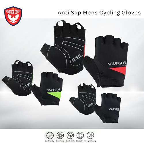 Mens cycling gloves anti slip - ,