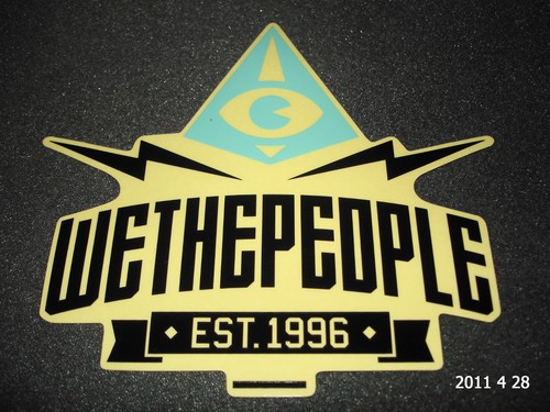 Authentic large wethepeople - 1,