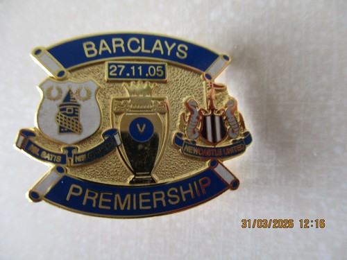 Match badge 2005 everton v - match,