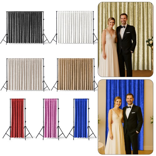 Velvet backdrop curtains - backdrop,