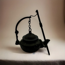 Vintage brass betty lamp early - betty,