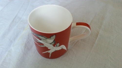 Sanderson swallows mug queens - swallows,