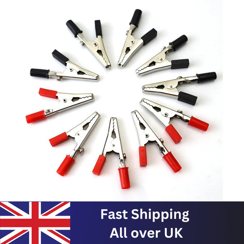 Insulated crocodile clips - crocodile,