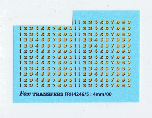 Gauge waterslide transfers - oo,