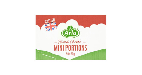 Arla mixed cheese portions