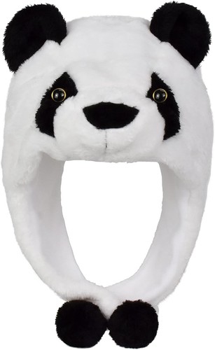 Animal plush hat panda winter - hat,