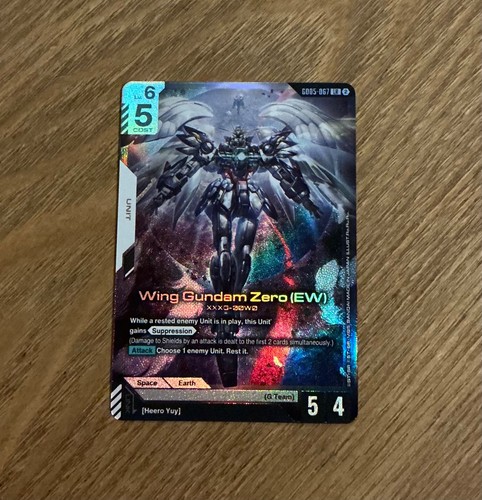 Gundam card game wing - wing,