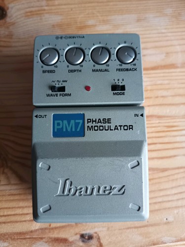 Ibanez pm7 phase modulator - phase,