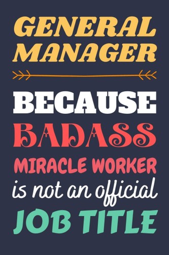 General manager gifts - manager,