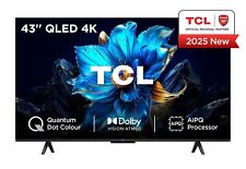 TCL 43" Inch QLED 4K Ultra HD HDR Smart TV 43P7K Free 2 Yr Warranty - Open Box