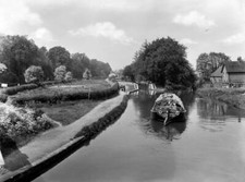 A Narrow Boat On The Grand