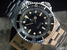 Stunning 1965 Rolex Oyster Submariner 5513 Gents Vintage Watch