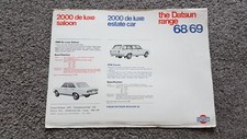 DATSUN 1000 1600 2000 RANGE