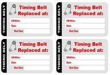 4 x Timing Belt Replacement