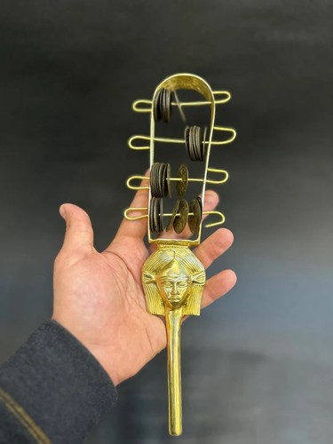 Authentic copper sistrum - authentic, of