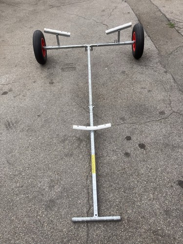 Foldable boat trolley - foldable, for