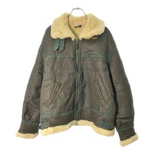 B3 flight jacket shearling