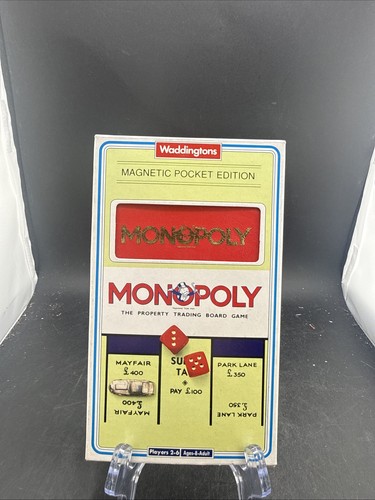 Vintage waddingtons monopoly - vintage,