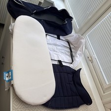 iCandy Peach 5 Full Carrycot/Bassinet Set In Blue Indigo