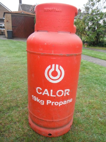 Empty 19kg calor propane gas - calor,