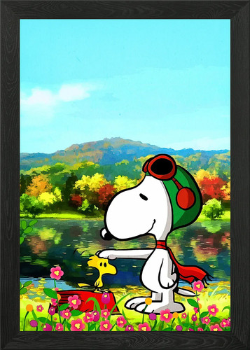 Snoopy and woodstock - snoopy, by
