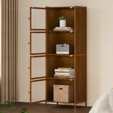 Wooden Bookcase Cube Storage