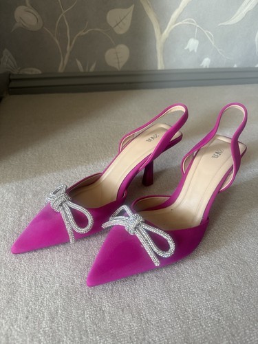 Zara women pink slingback - pink,