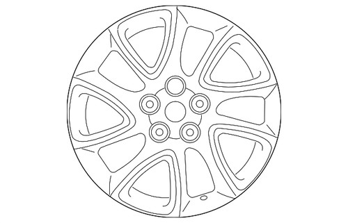 Genuine mazda wheel alloy - mazda,