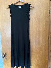 Black Bias-cut Sleeveless