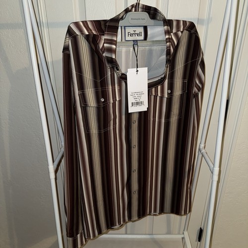 Ferrell men brown stripe - ferrell, m
