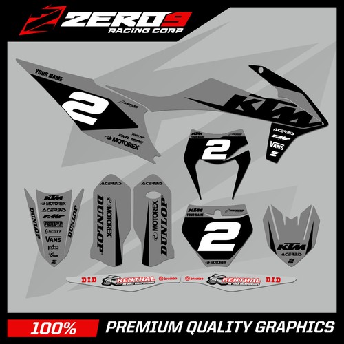 Custom graphics kit ktm sx - custom, mx