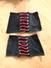 Rammstein Paul Landers custom replica jacket (size L) and wristbands gauntlets