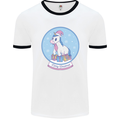 Christmas unicorn snow globe - christmas,