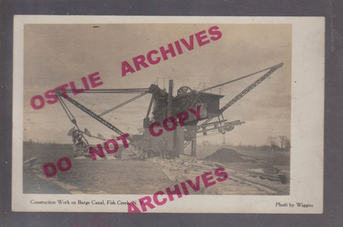 Fish creek new york - rppc, c1910