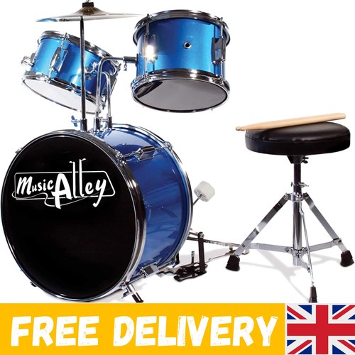 Complete kids drum set with - drum,