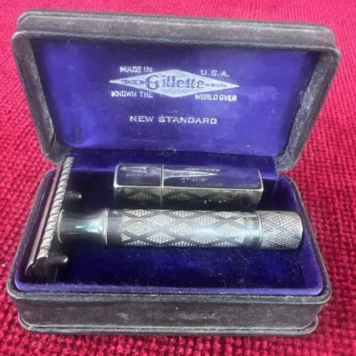 Antique gillette safety - antique, razor